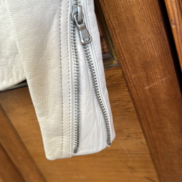 Rebecca Taylor Leather Jacket size 2 mint condition - Picture 5 of 8